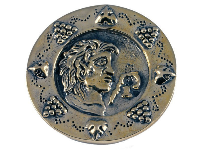 Disc fibula with satyr's head, 1st-2nd century, bronze