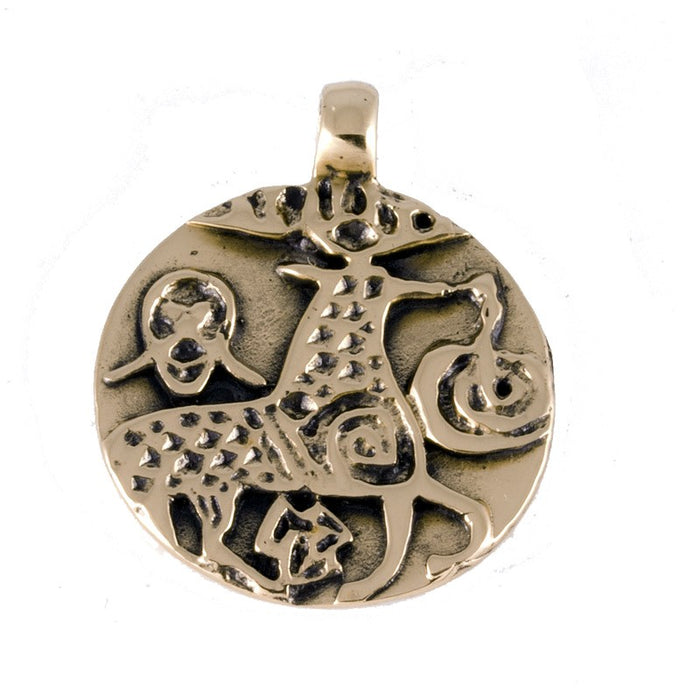 Coin pendant Haithabu, bronze