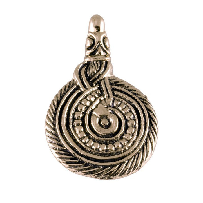 Snake amulet Hon-treasure, bronze