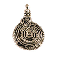 Snake amulet Hon-treasure, bronze