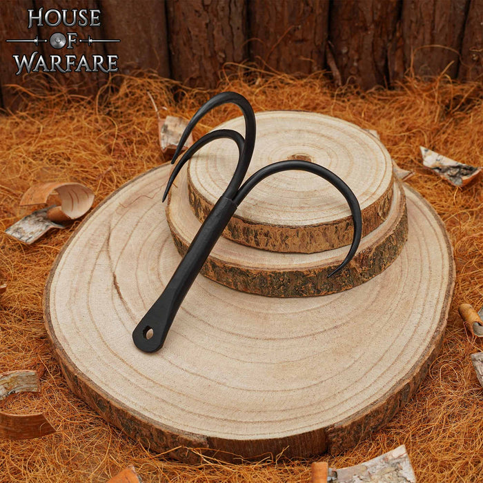 Smoke hook, 13 cm, hand-forged