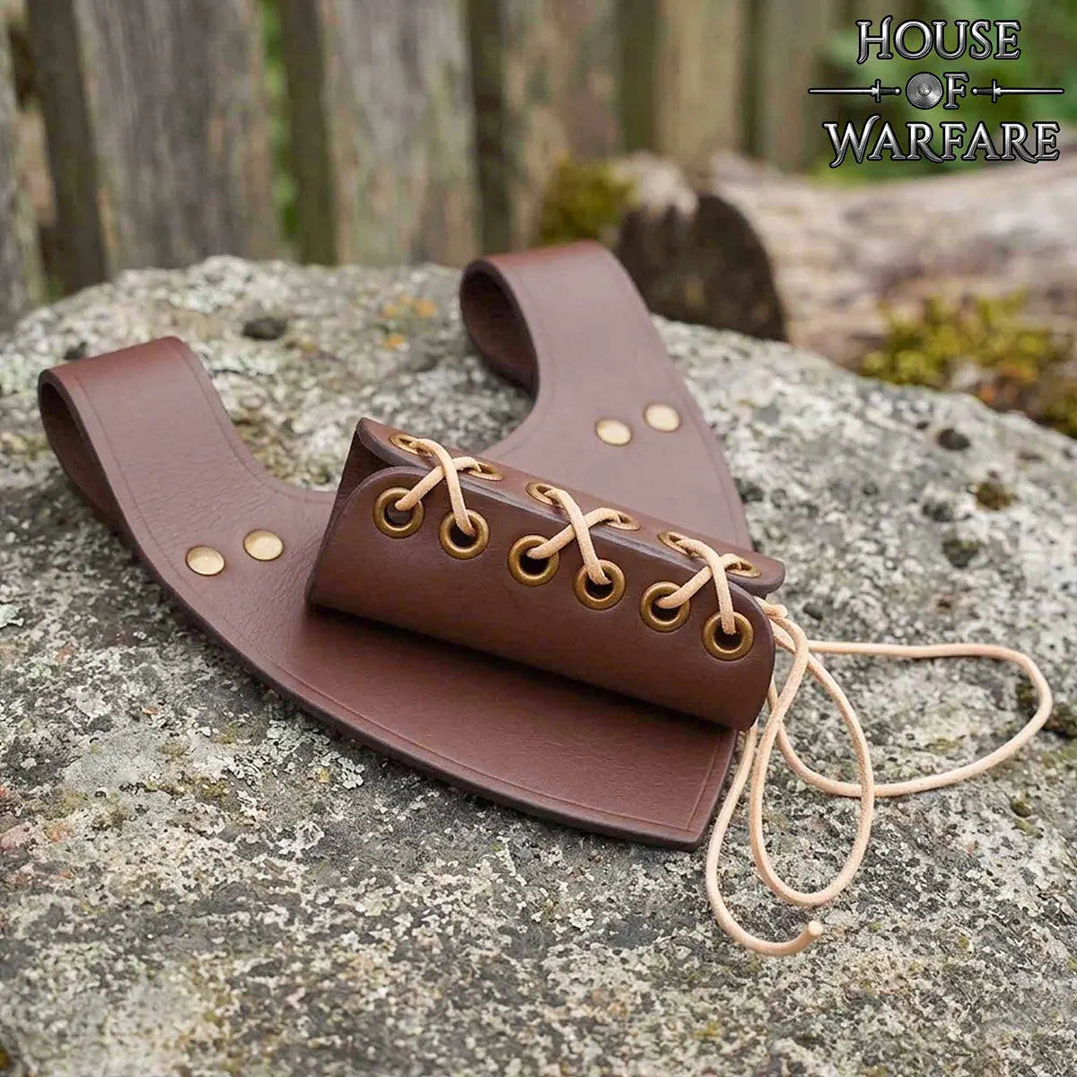 Swordfrog with lace, leather