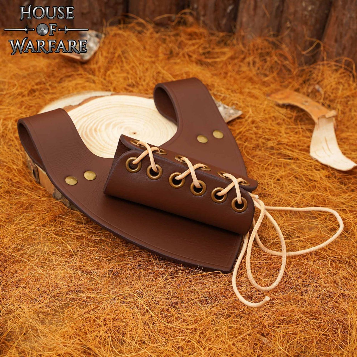 Swordfrog with lace, leather