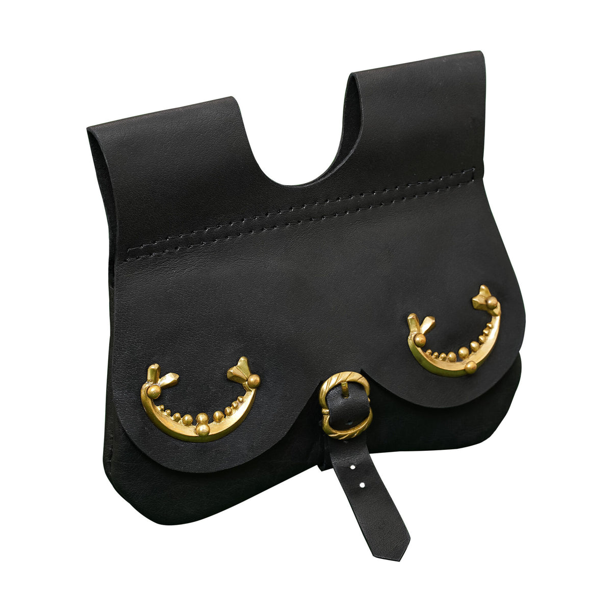 Medieval kidney purse with fittings