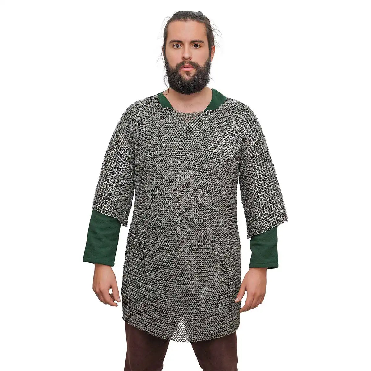 Haubergeon, mixed, round rings - round rivets, 8 mm
