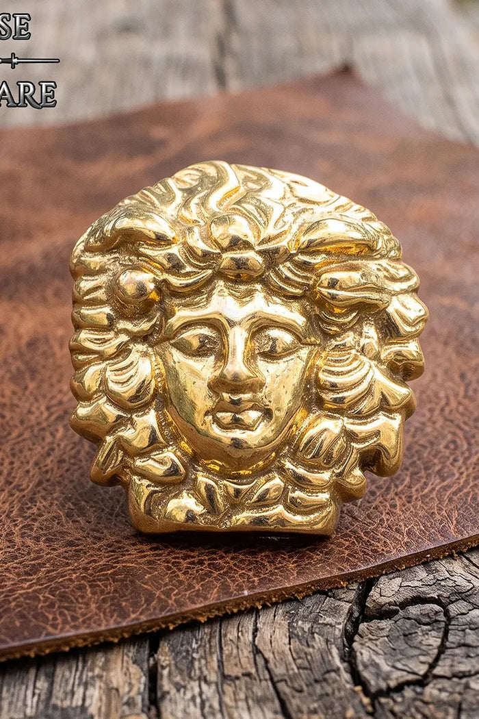 Medusa brass decorative fittings, small