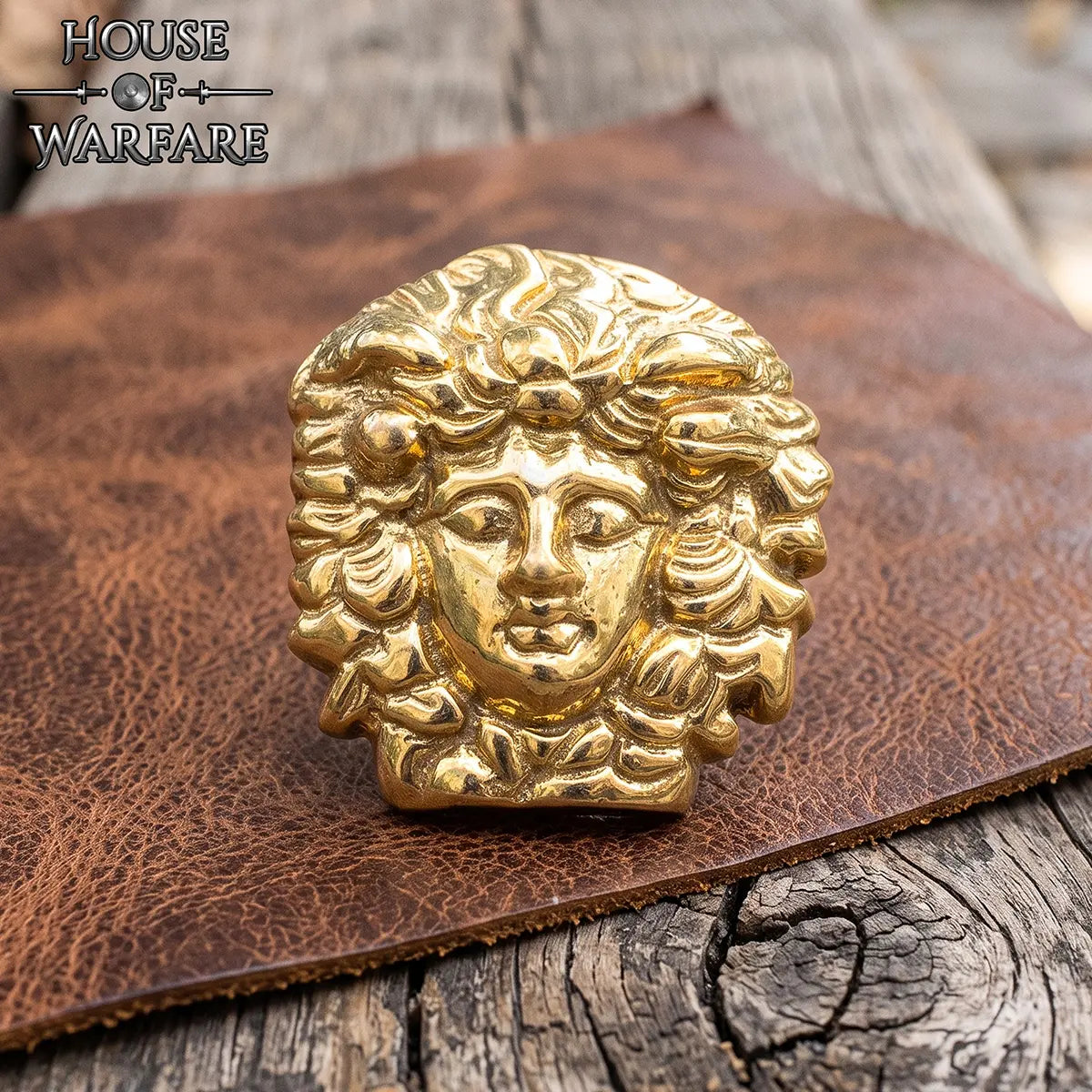 Medusa brass decorative fittings, small
