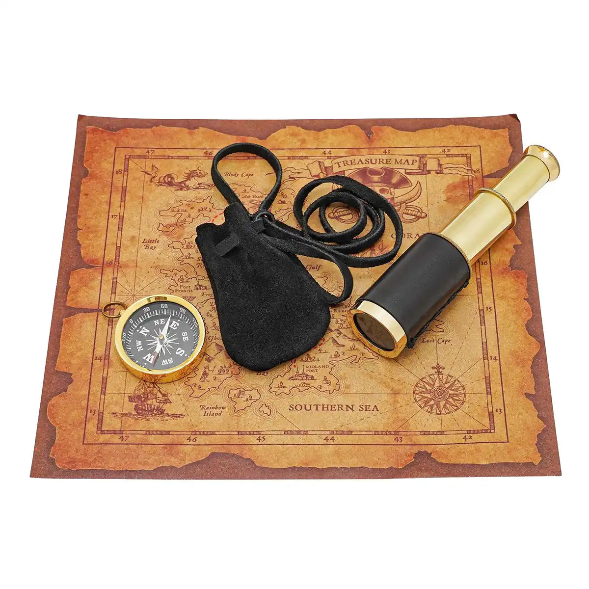 Pirate treasure hunt set