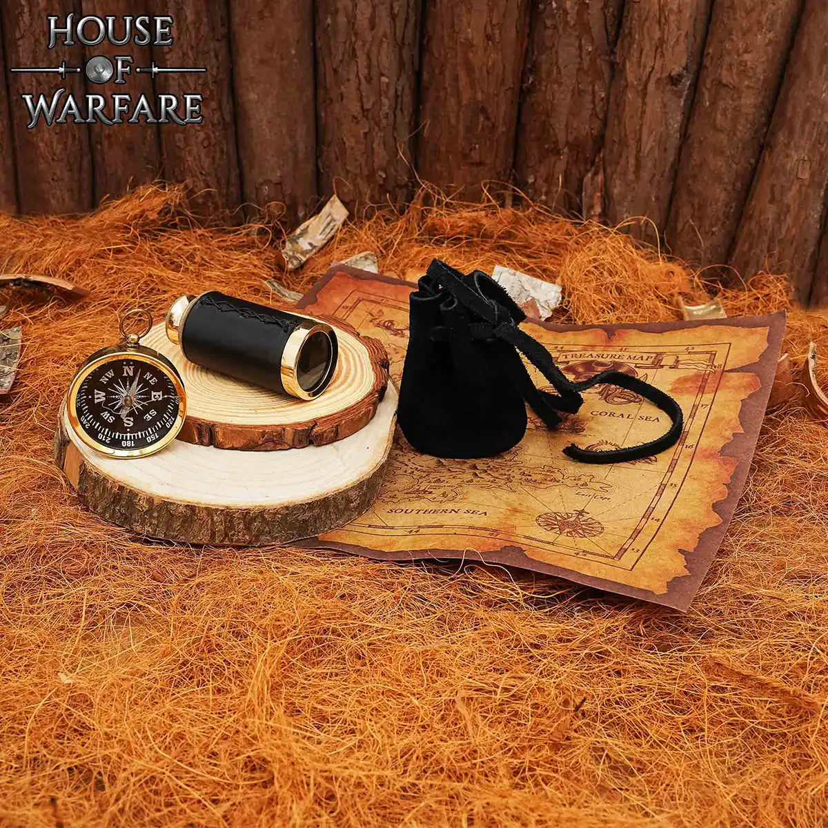 Pirate treasure hunt set