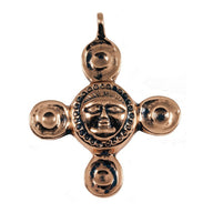 Sun amulet Mainz, ca. 100 BC, bronze