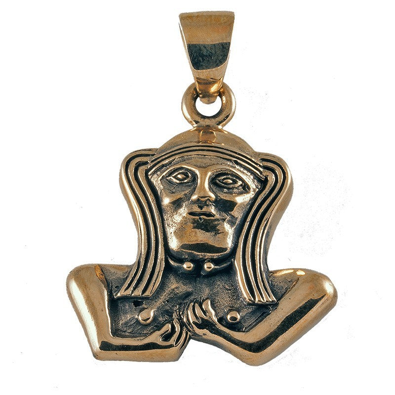 Amulet Mother Goddess Gundestrup Kettle, bronze