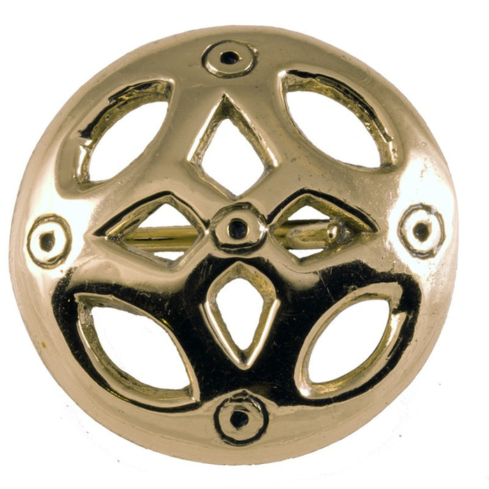 Round brooch Gotland, 7th century, bronze