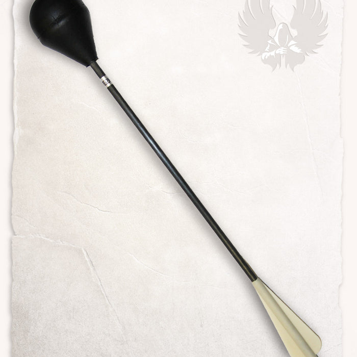 Kruisboogpijl met ronde LARP-pijlpunt, glow in the dark, 15" (36 cm)