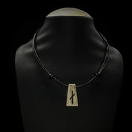 Bone rune pendant A, Anzuz