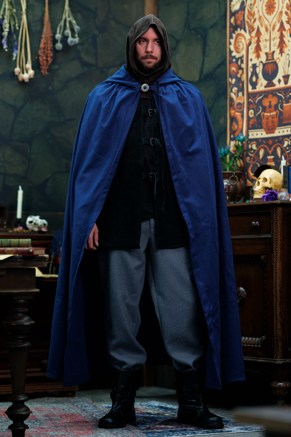 Cloak Aaron, blue