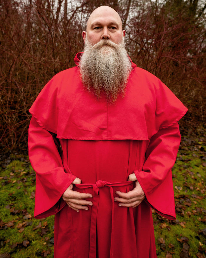 Monk's habit Adson, red