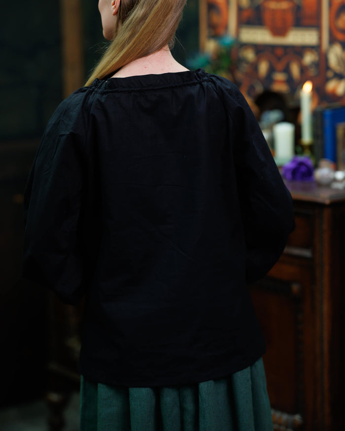 Blouse Annabelle, zwart
