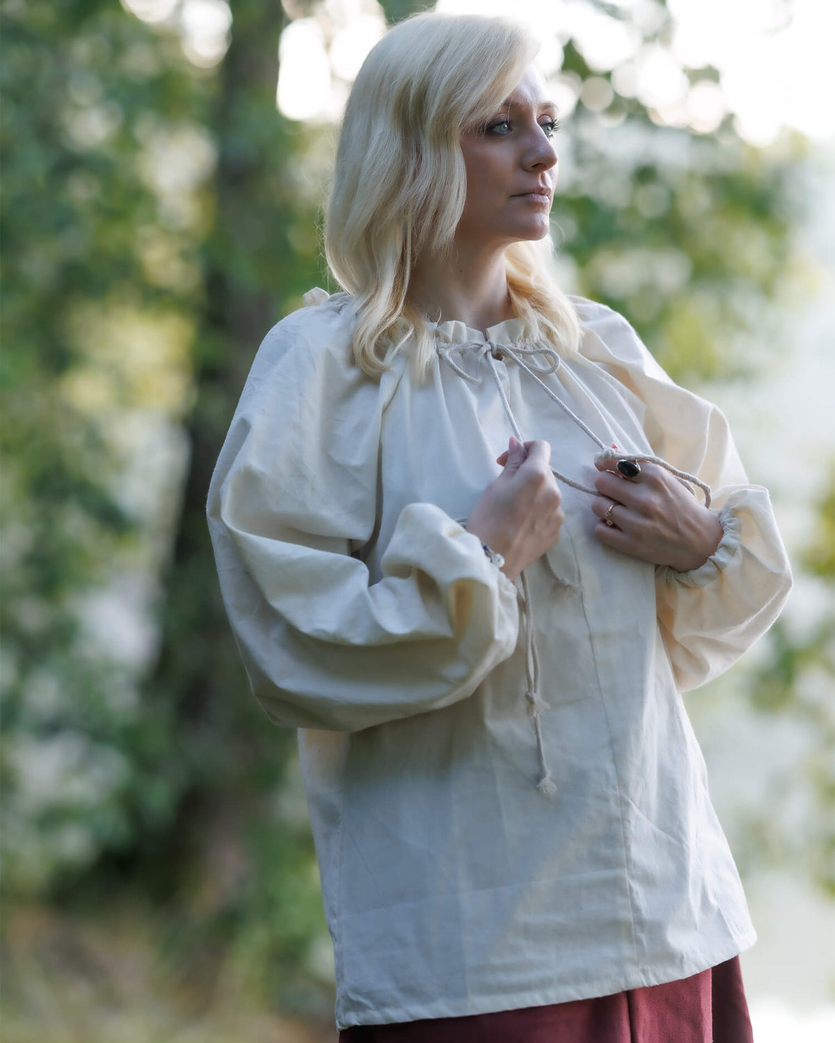 Blouse Annabelle, crème