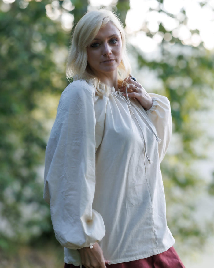 Blouse Annabelle, crème