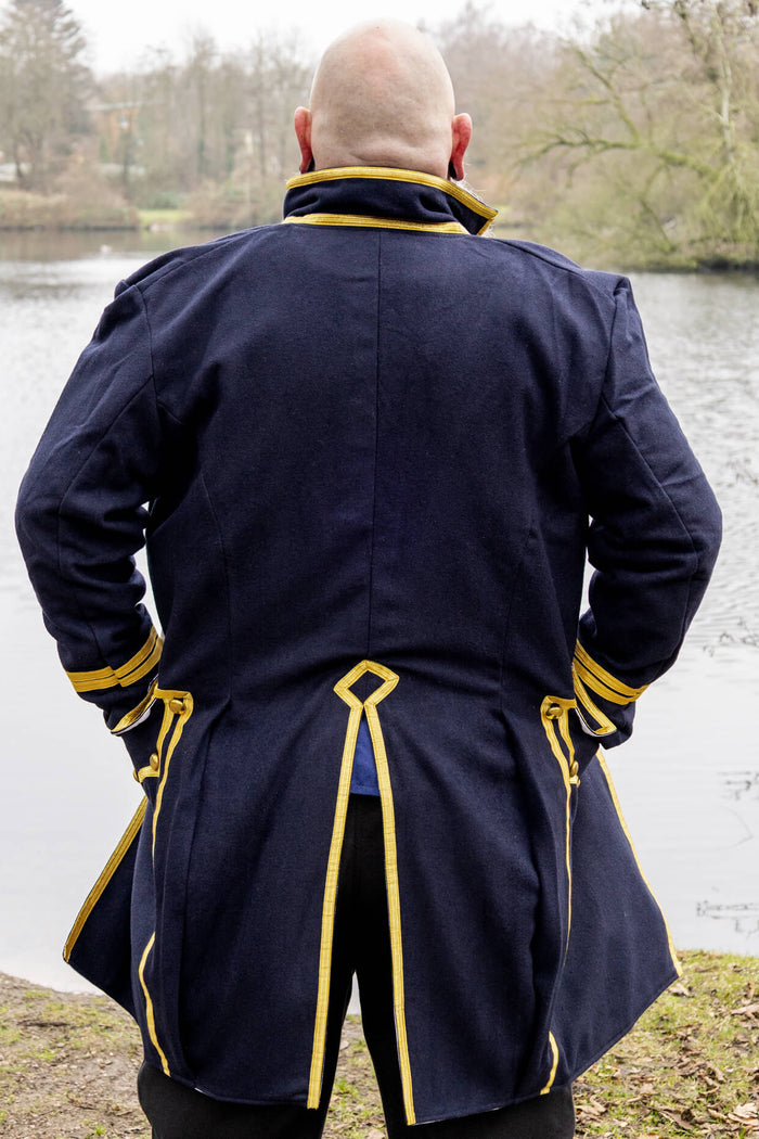 Justaucorps Luis, wool, dark blue