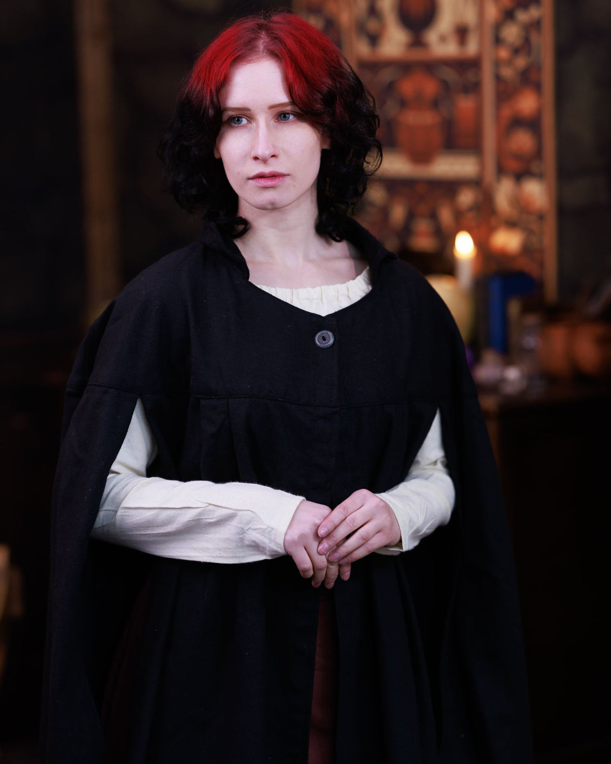 Cloak Bron, black