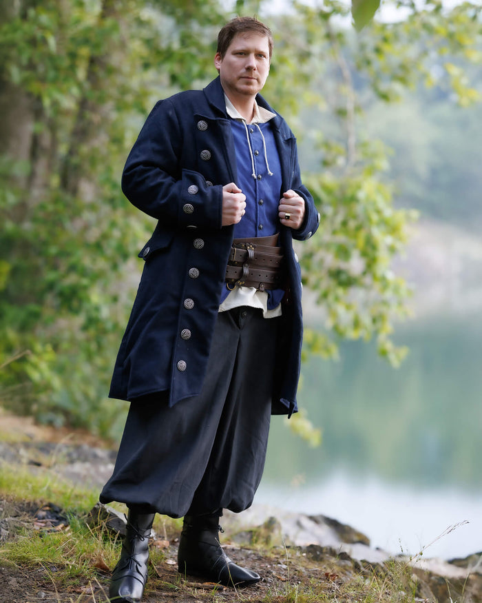 Justaucorps Antonio, wool, blue
