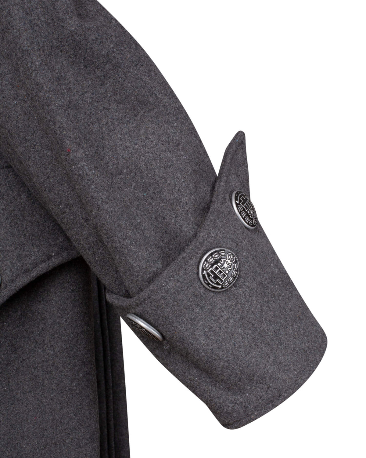 Justaucorps Antonio, wool, gray