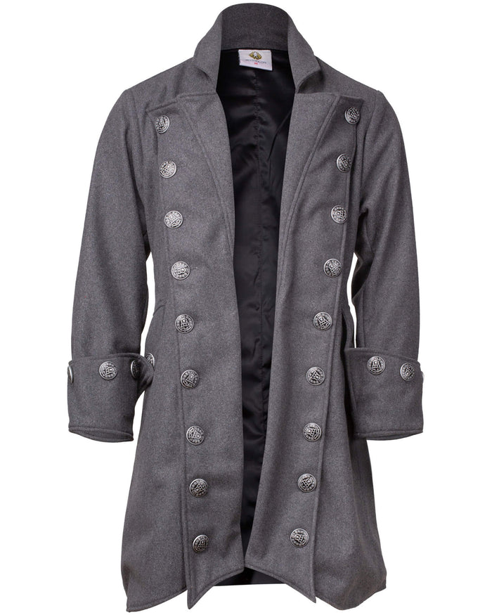 Justaucorps Antonio, wool, gray