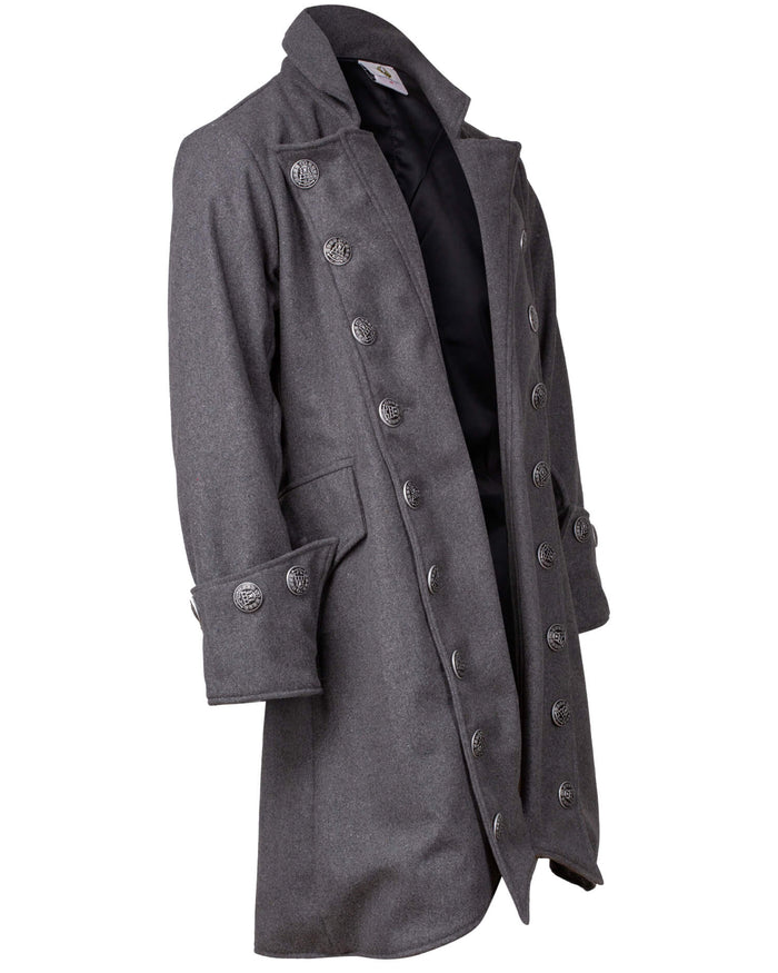 Justaucorps Antonio, wool, gray