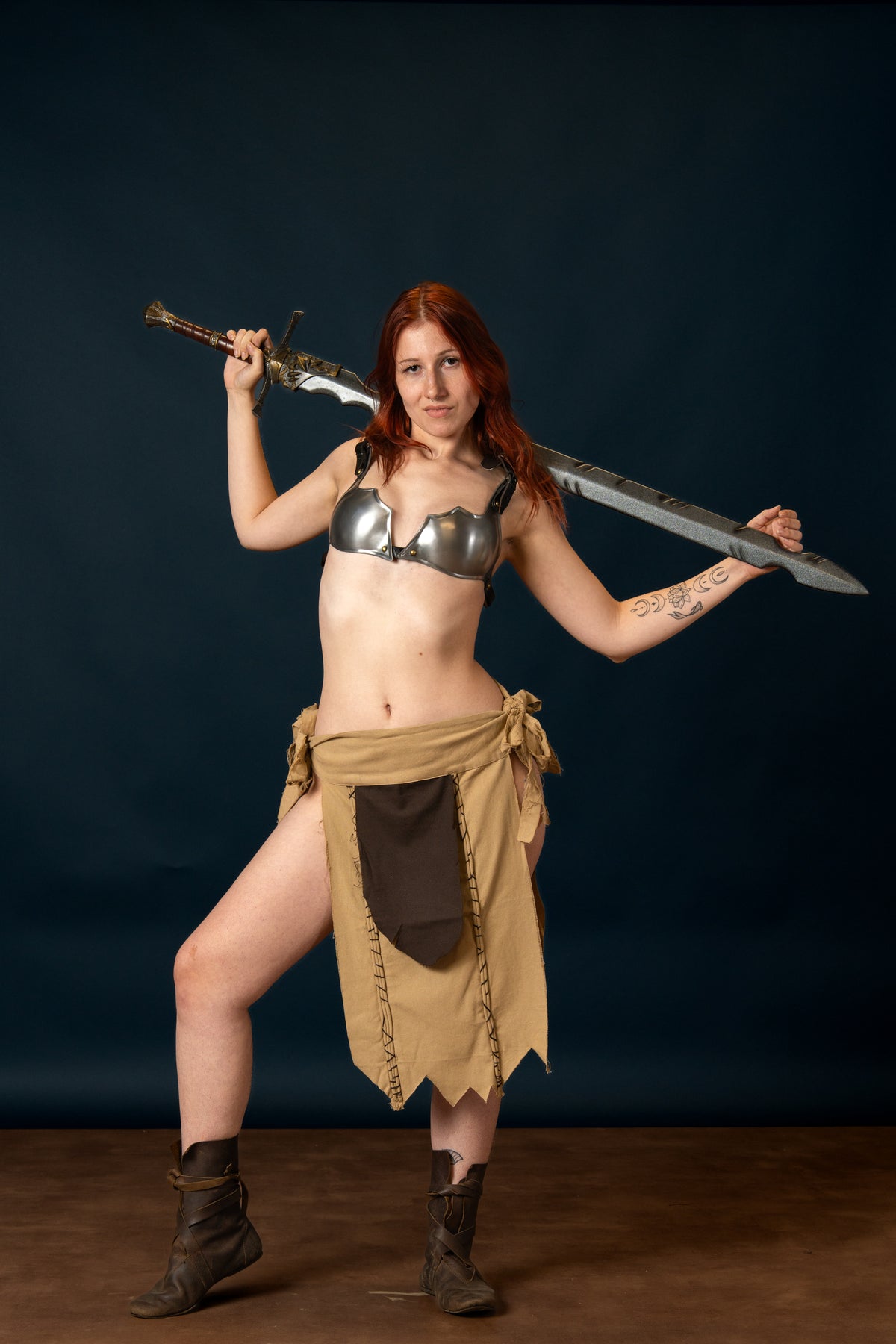 Skirt Azog, sand color