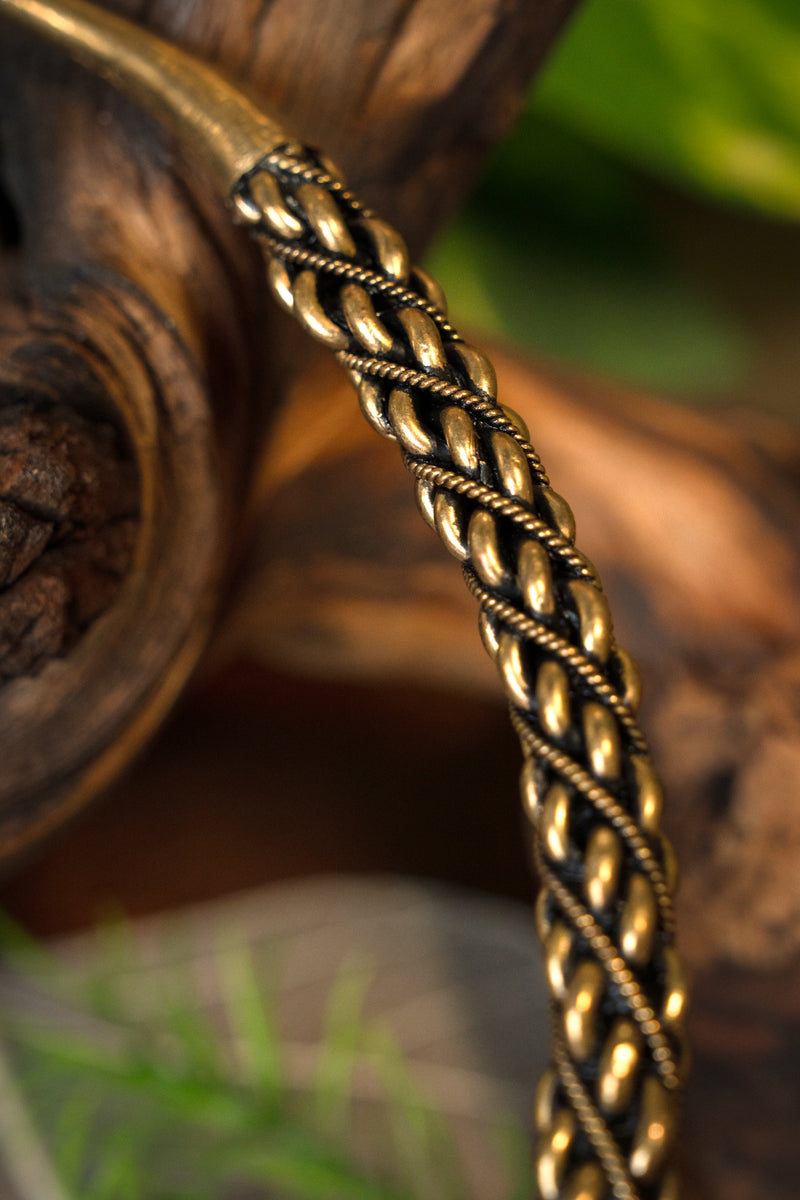 Torque vikingo Suecia, bronce