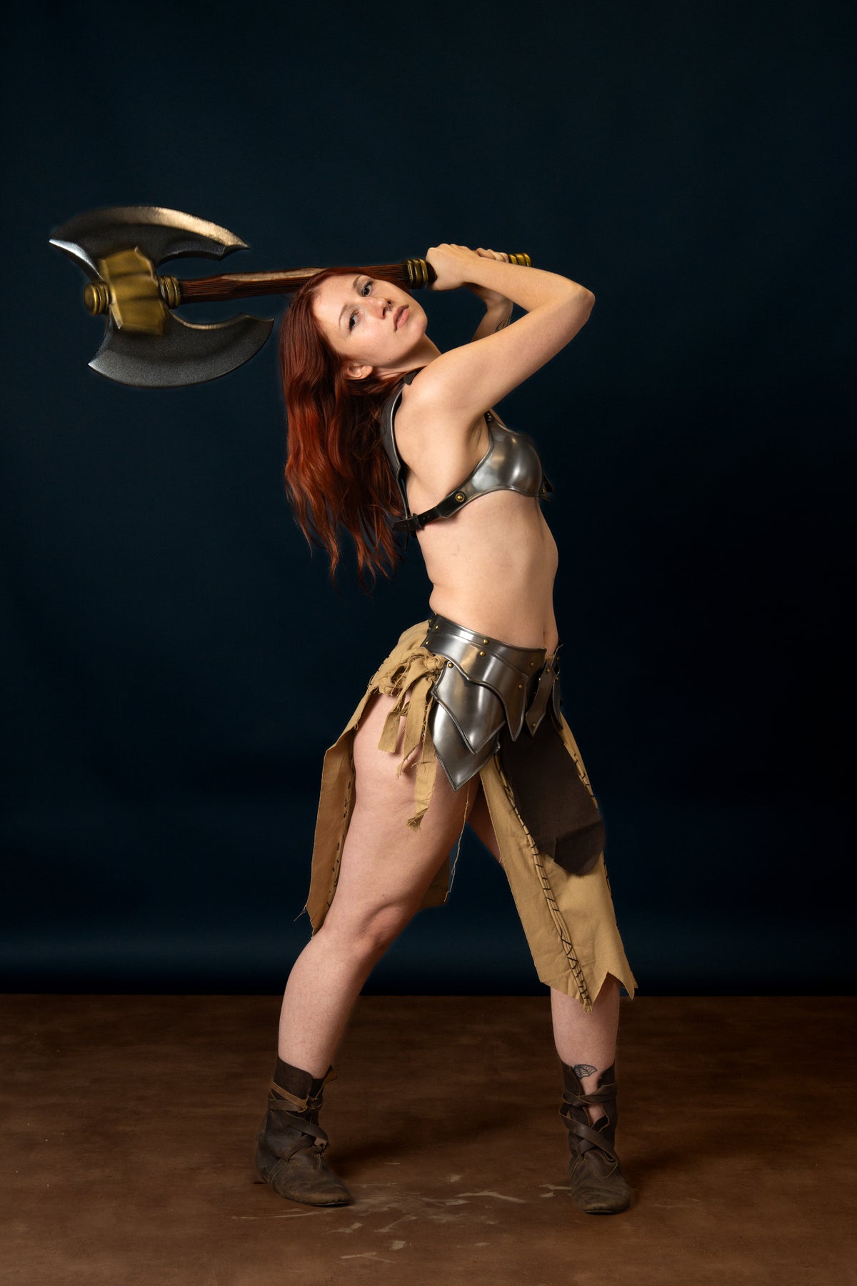 Skirt Azog, sand color