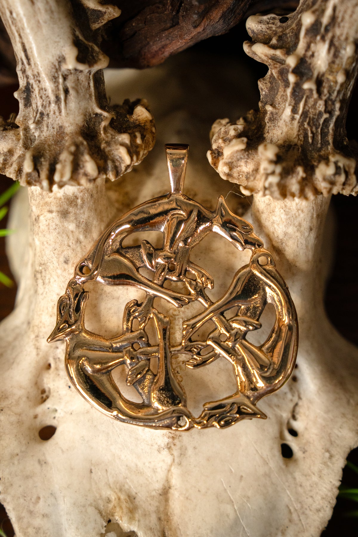 Pendant Wild Hunt, bronze