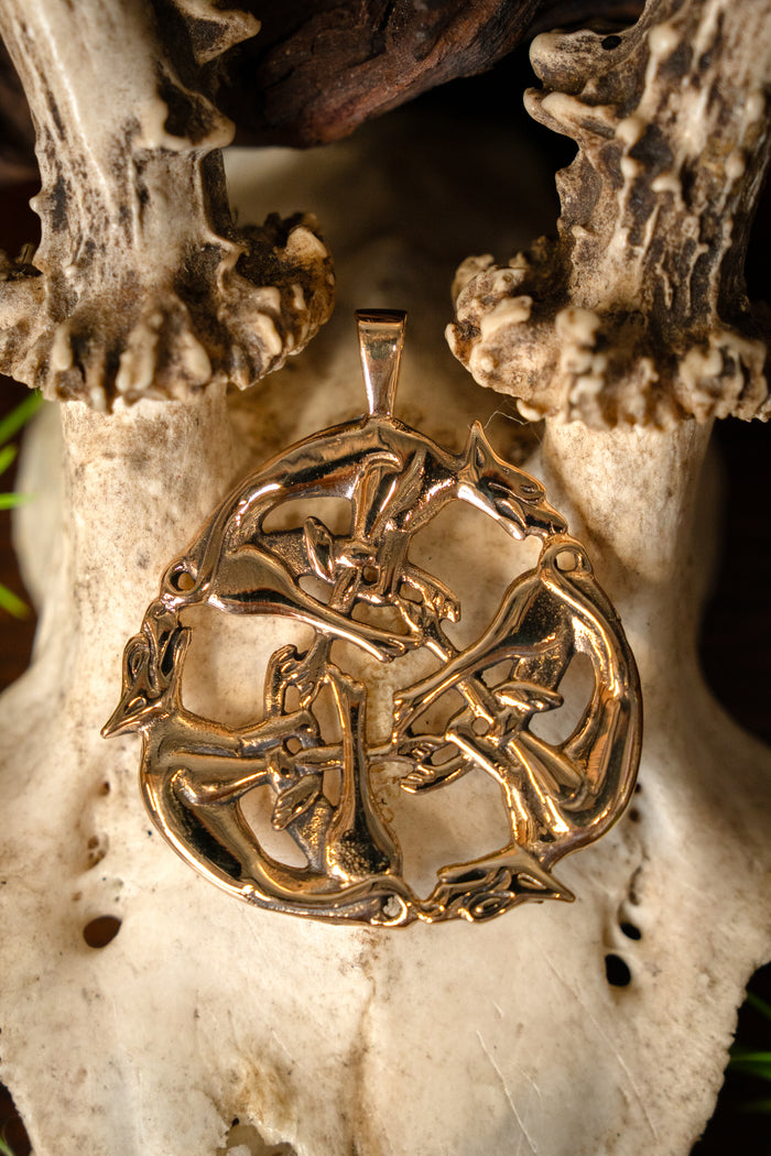 Pendant Wild Hunt, bronze