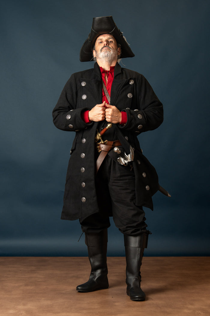 Justaucorps Antonio, ca. 1670–1700, wool, black
