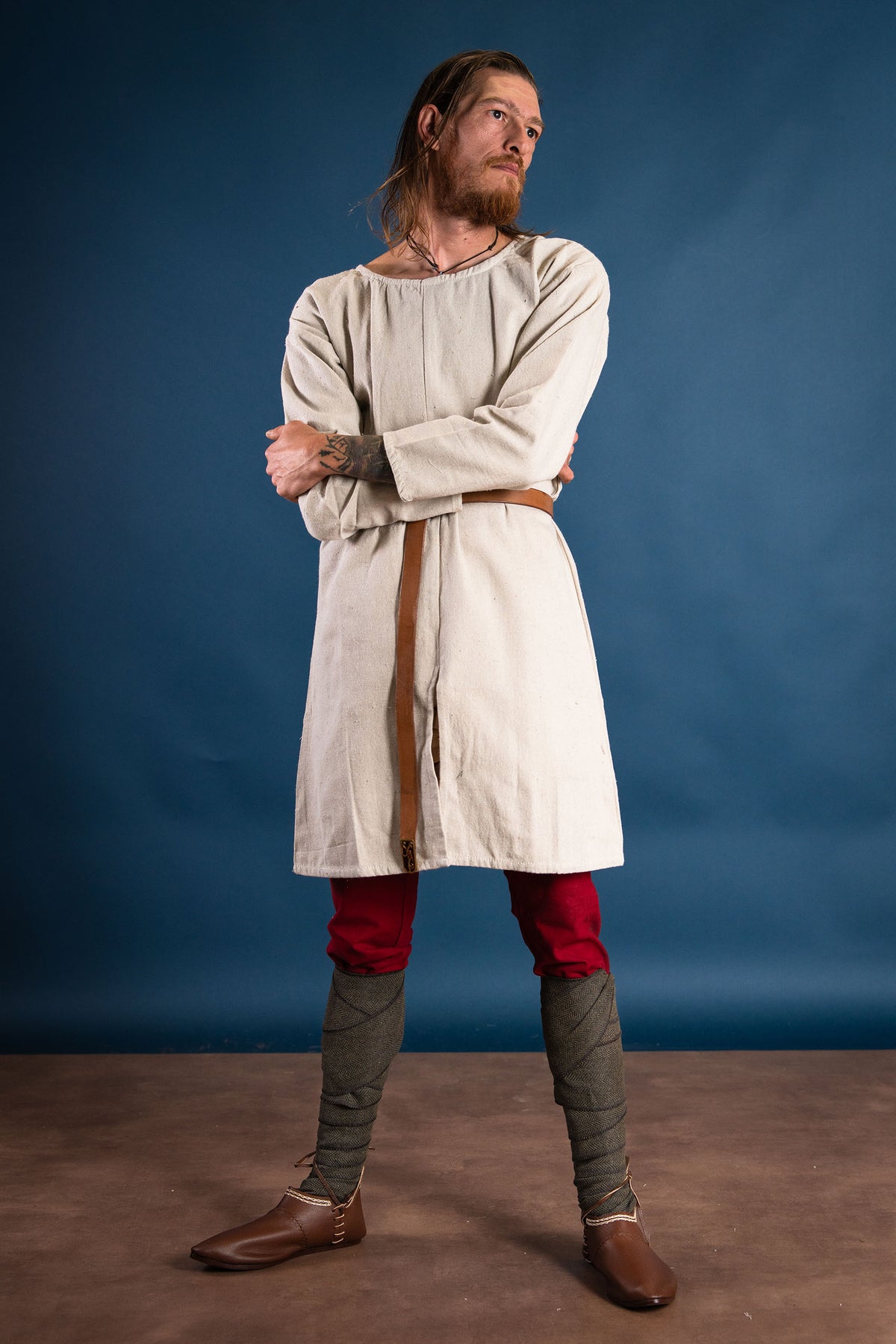 Medieval tunic Gadaric, cream