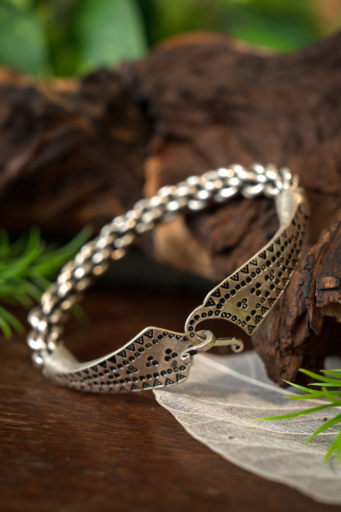 Viking Armband Vullum II, silvered bronze