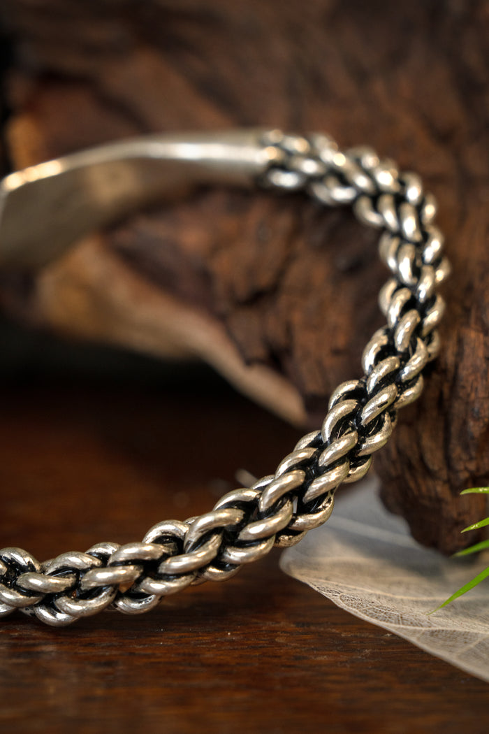 Viking Armband Vullum II, silvered bronze