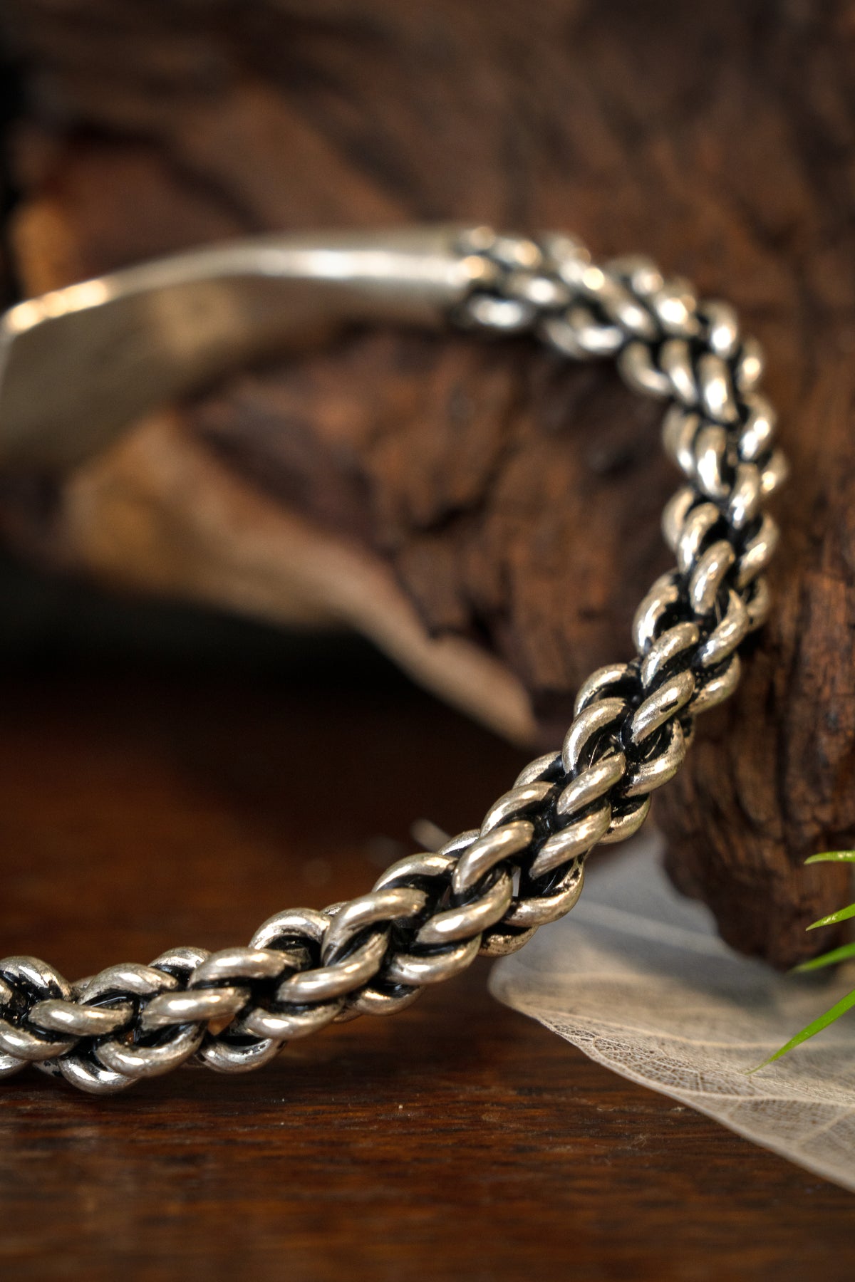 Viking Armband Vullum II, silvered bronze