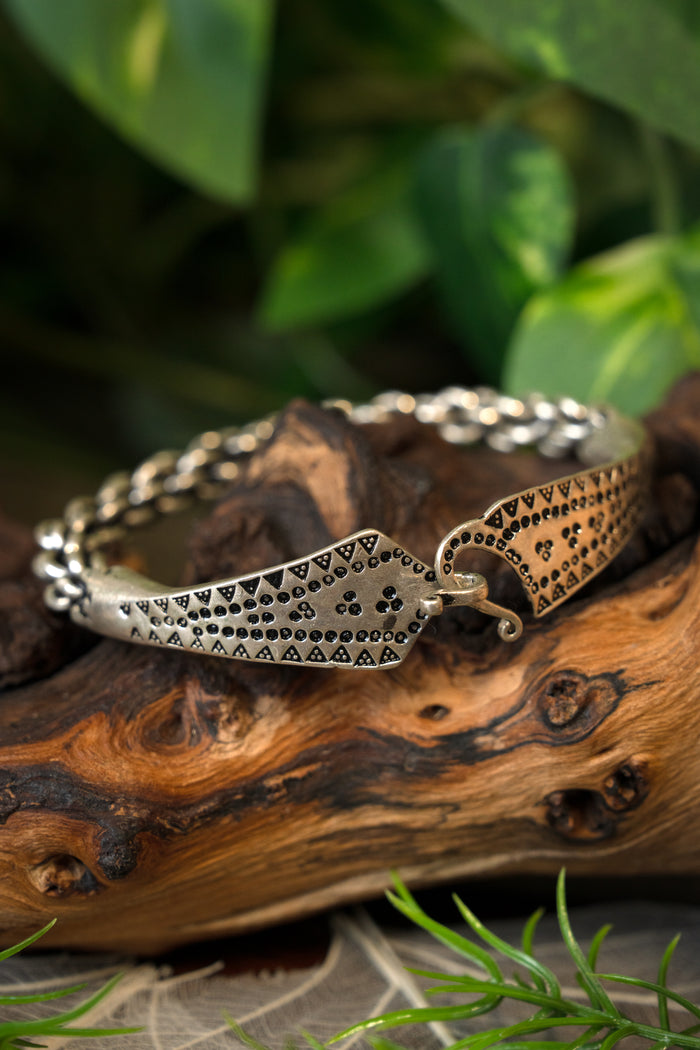 Viking Armband Vullum II, silvered bronze