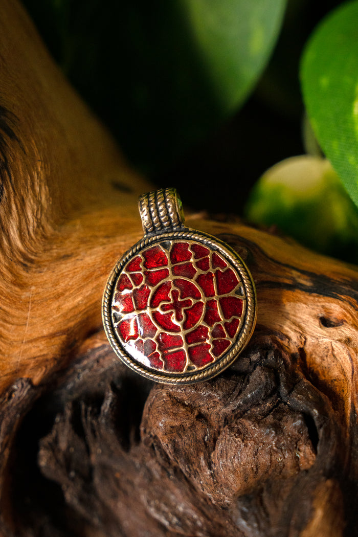 Merovingian pendant Hoen, bronze