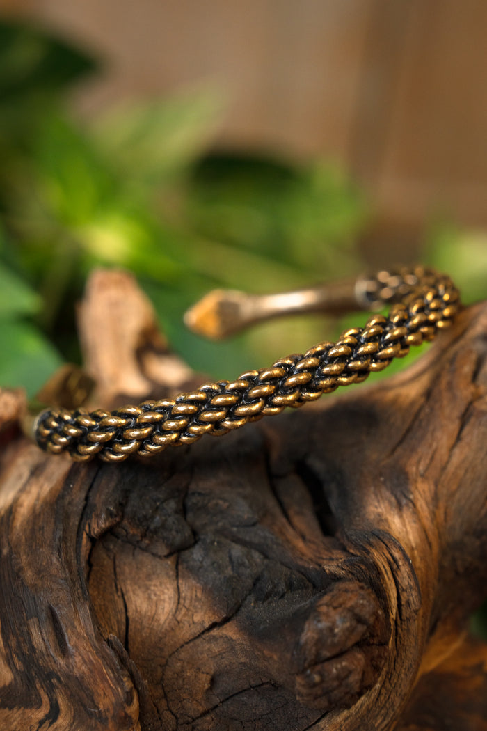 Viking bracelet Vullum, bronze