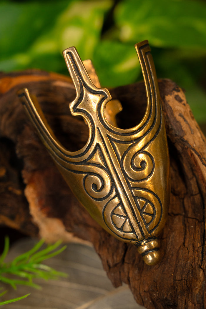 Chape for Viking sword scabbard, Varbola