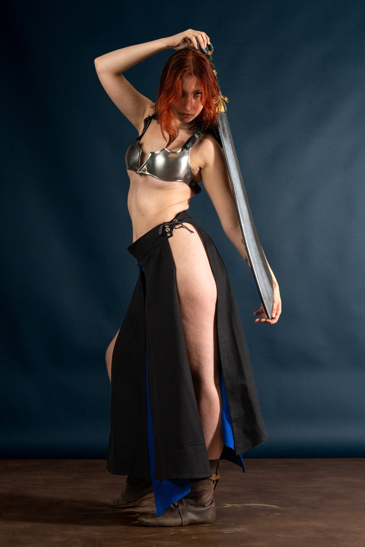 Skirt blackice, blue-black