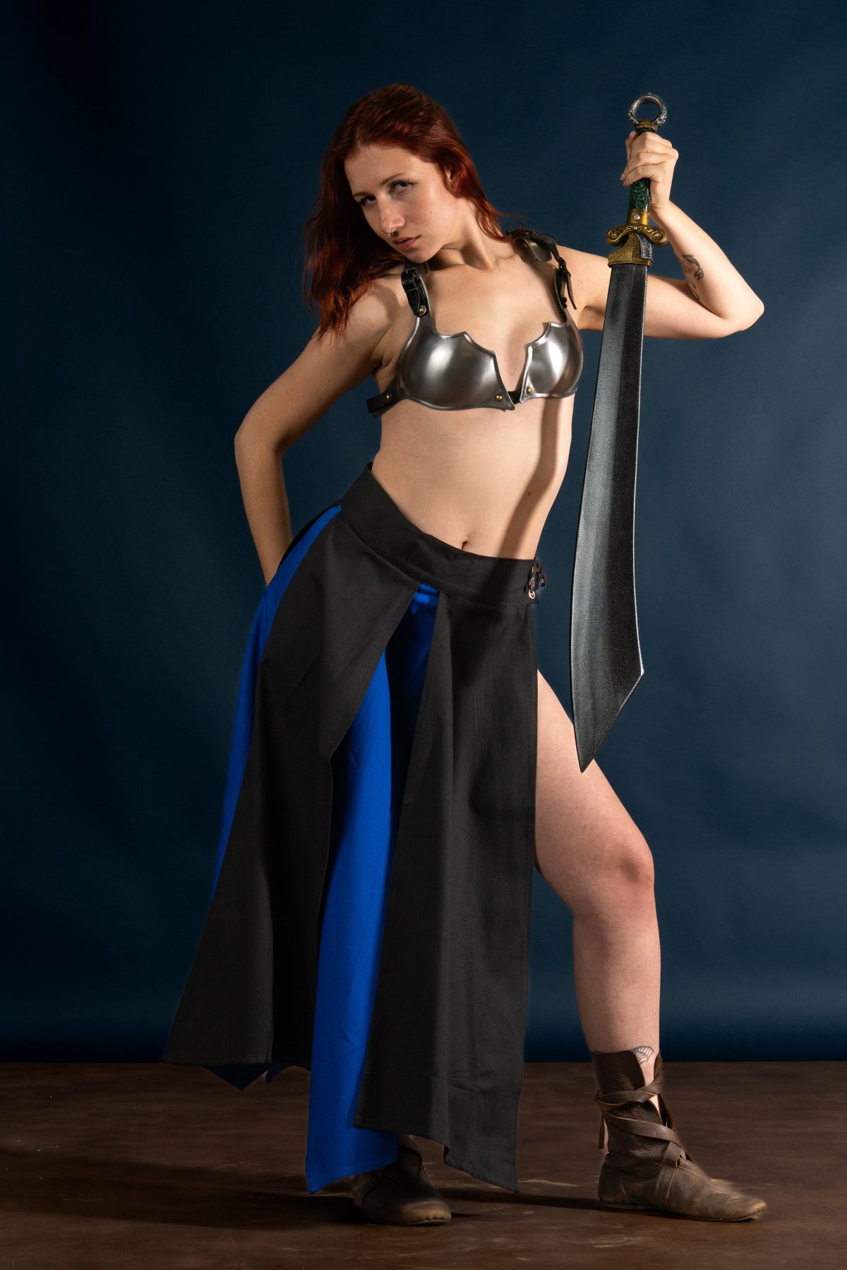 Skirt blackice, blue-black
