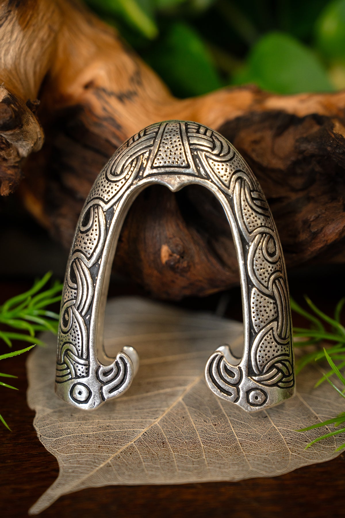 Chape for Viking sword scabbard, Haithabu, silvered
