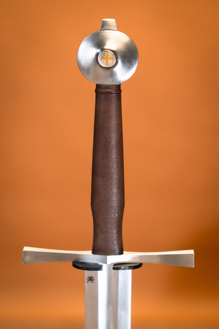 Temple Church sword, tempered, semi-sharp