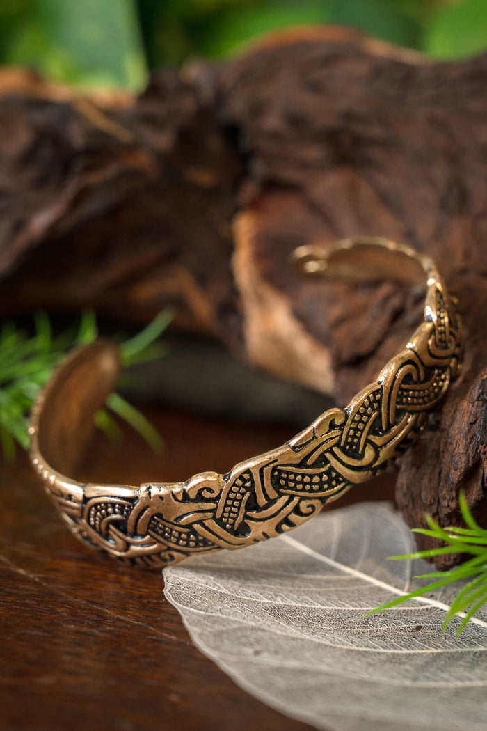 Viking bracelet Isle of Man, bronze