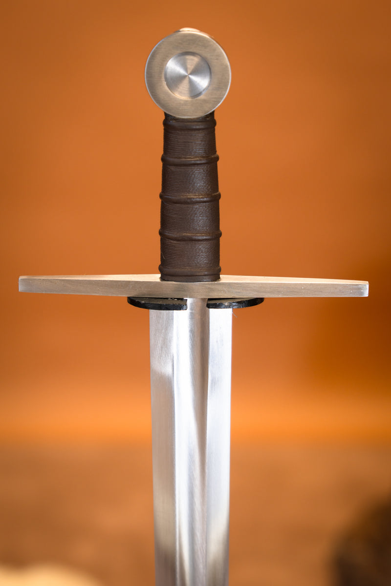 Tempelridder-sværd Oakeshott type XIII, halvskarpt