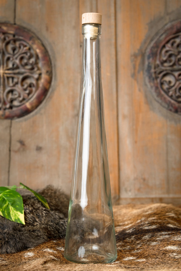 Glass bottle 500 ml with cork